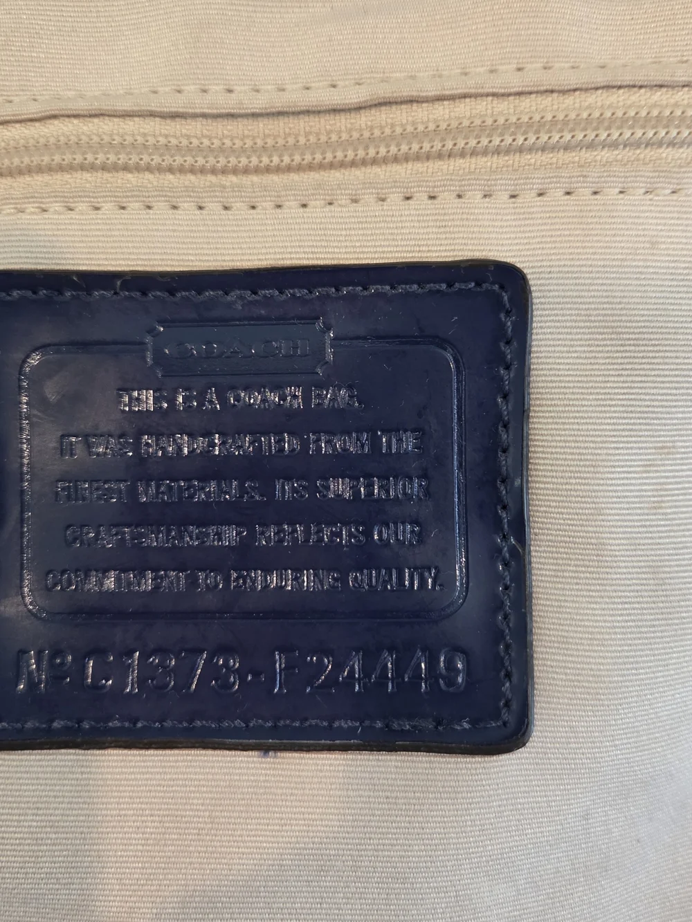 Coach Ikat Signature Foldover Tote Crossbody Bag F24449